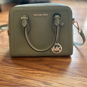 Sage Michael kors dome bag